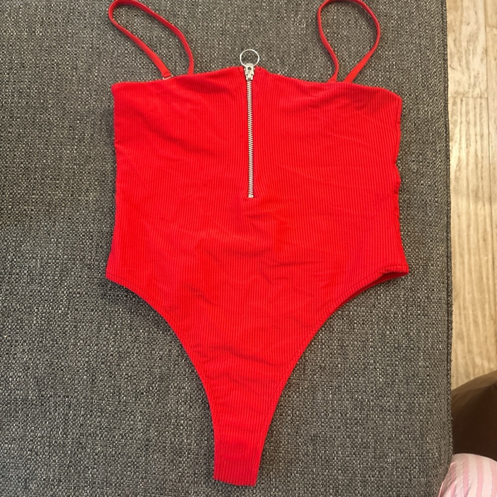 Flash One Piece, Red (M)